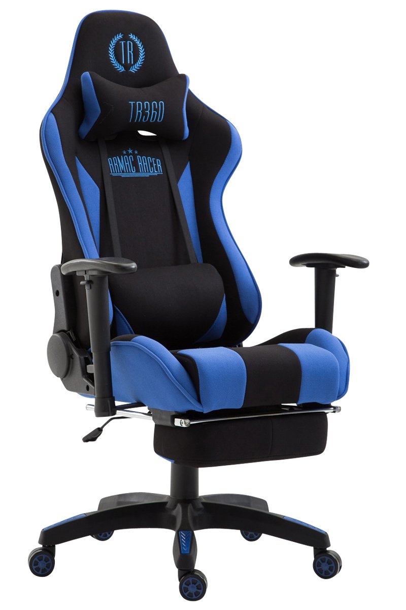 Boavista szövet irodai forgószék lábtartóval