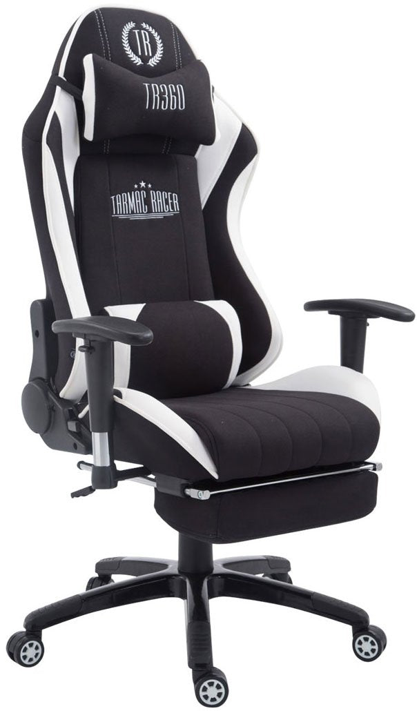 Shift V2 szövet gamer szék lábtartóval