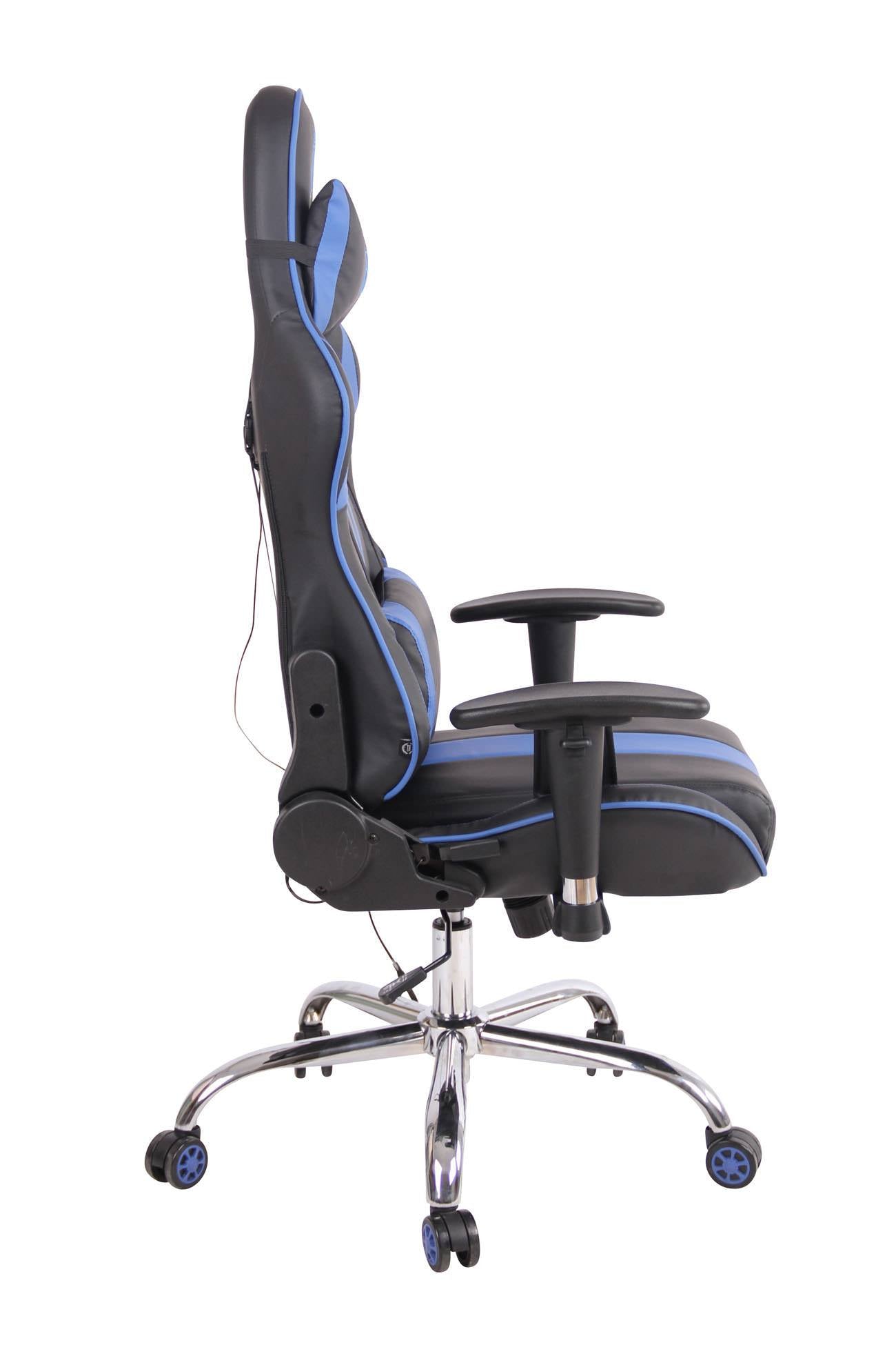 Limit XM műbőr gamer szék masszázsfunkcióval, ülésfűtéssel