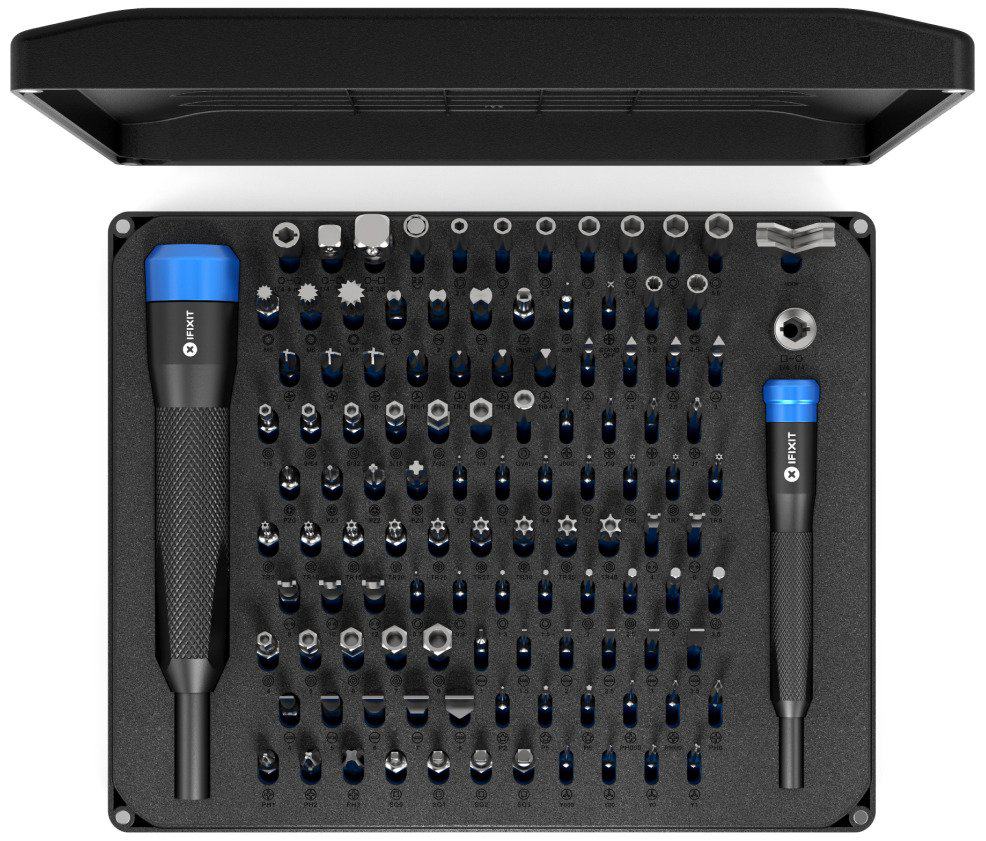 Szerszám iFixit Manta Precision Bit Set csavarhúzó készlet 112db-os