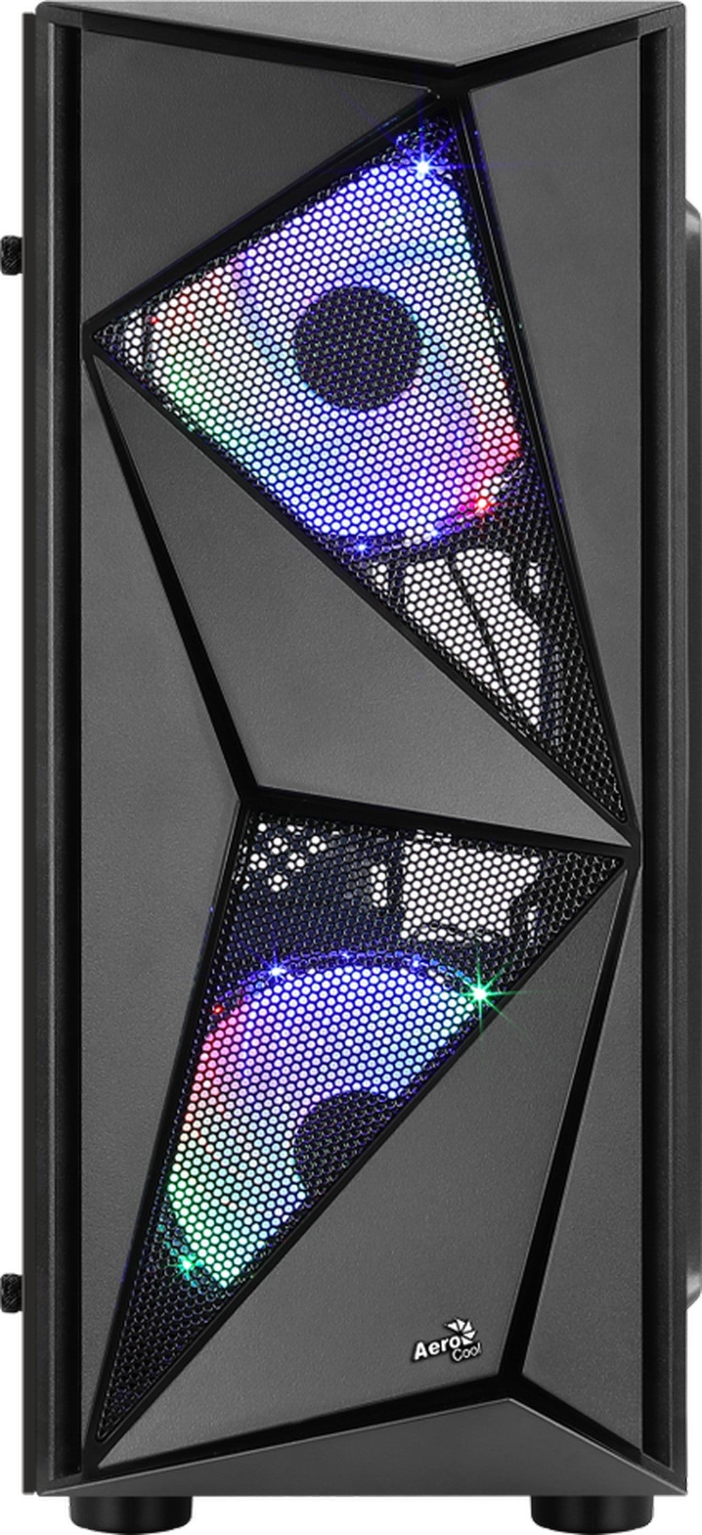 Számítógépház Aerocool Glider Cosmo RGB ATX Fekete Edzett üveg