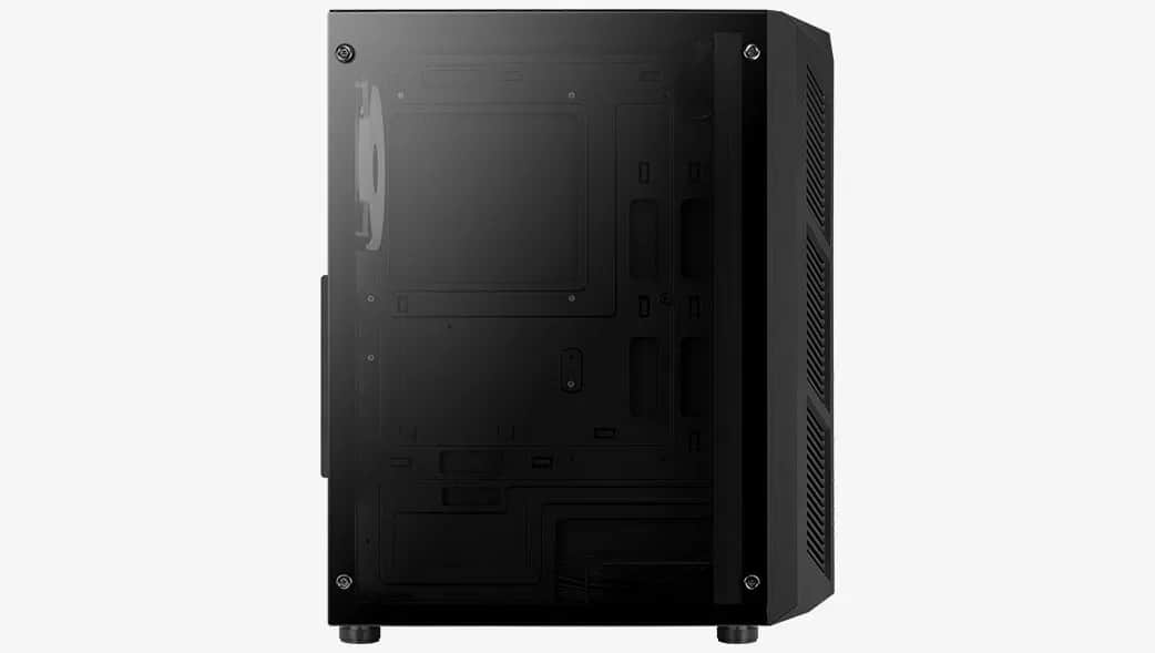 Számítógépház Aerocool Prime ARGB ATX Fekete Edzett üveg
