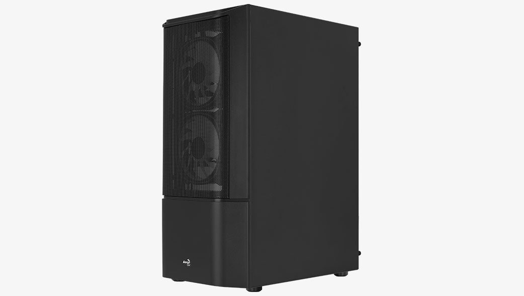 Számítógépház Aerocool Quantum Mesh ATX Fekete Edzett üveg