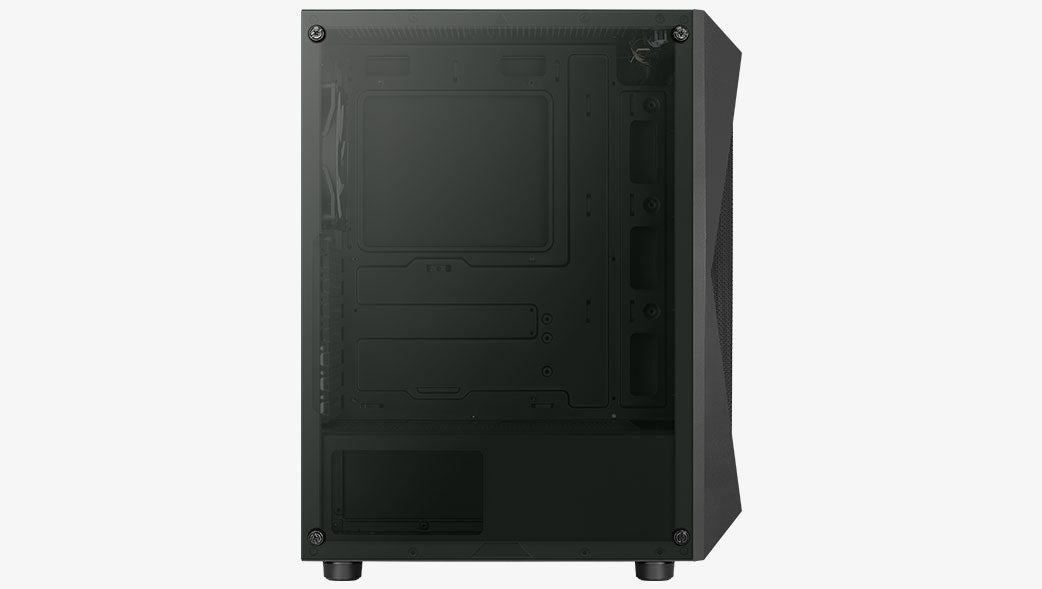 Számítógépház Aerocool Falcon Mesh v1 FRGB ATX Fekete Acryl üveg