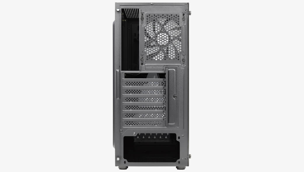 Számítógépház Aerocool Delta RGB ATX Fekete Edzett üveg