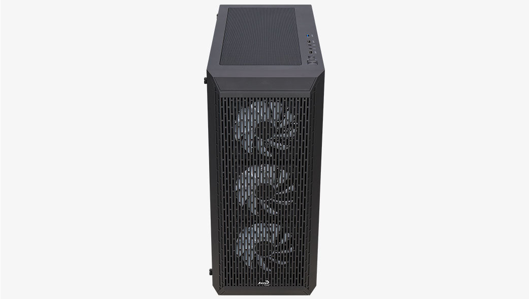 Számítógépház Aerocool Beam v2 FRGB ATX Fekete Edzett üveg