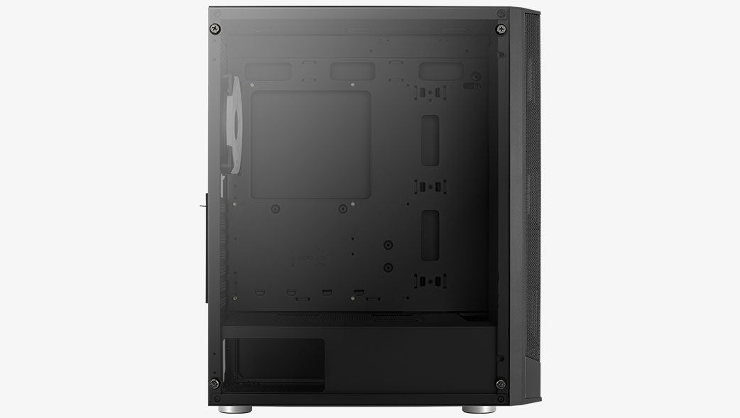 Számítógépház Aerocool Prism v3 ARGB ATX Fekete Edzett üveg