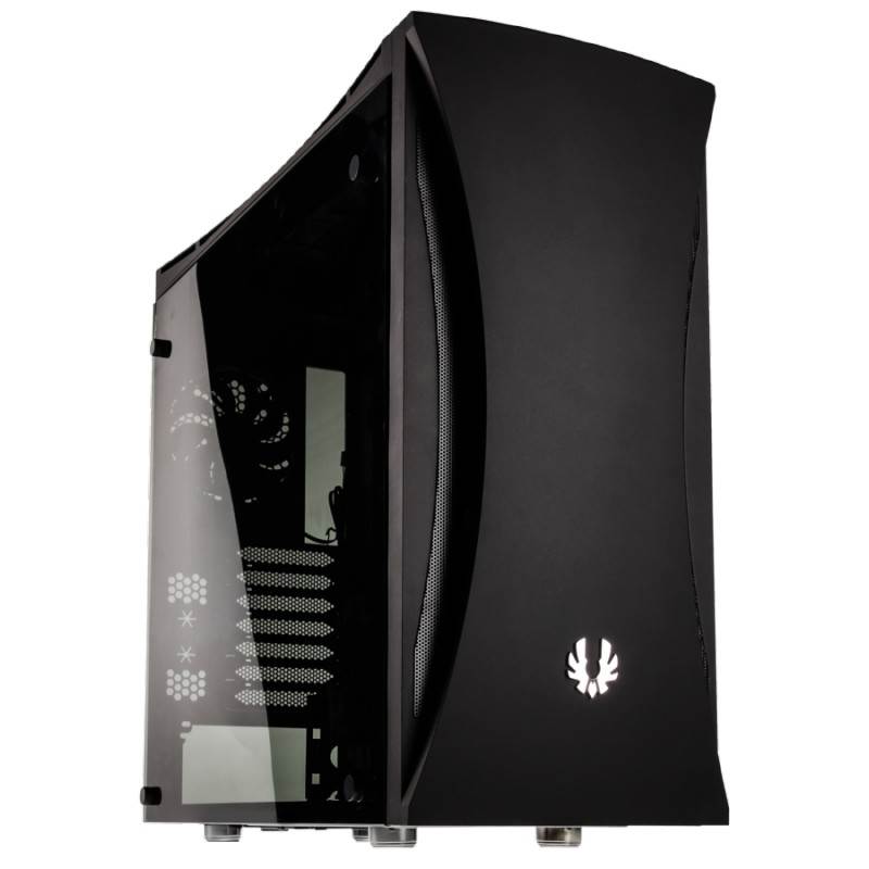 Számítógépház BitFenix Aurora ATX Ablakos Fekete Edzett üveg oldal