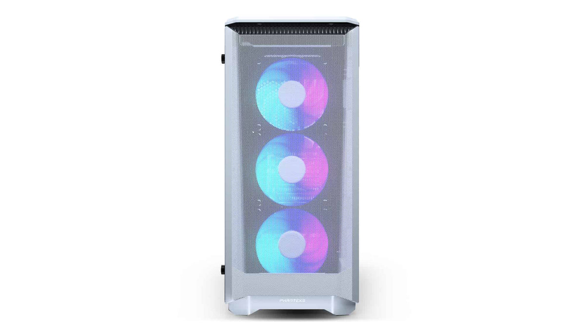 Számítógépház PHANTEKS Eclipse P400A ATX Edzett üveg Fehér Digital RGB