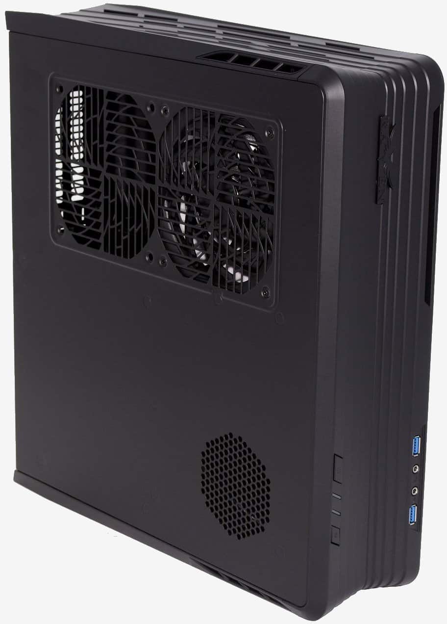 Számítógépház Silverstone Raven Z RVZ01B ITX Fekete