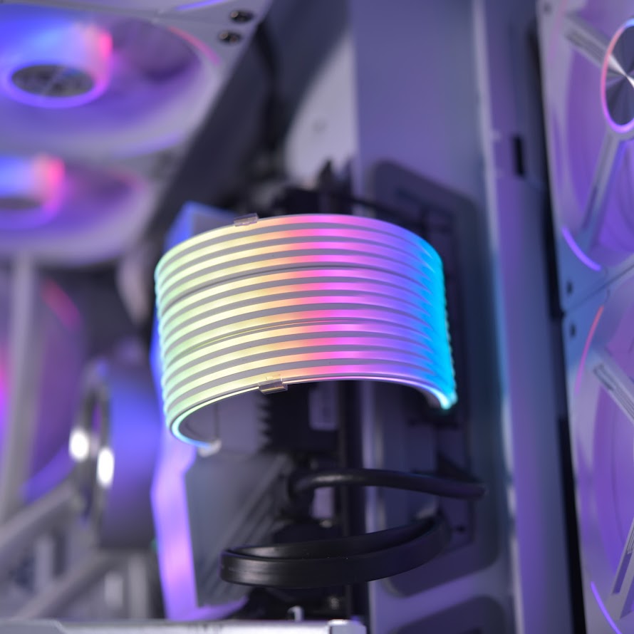Kábel Lian Li Strimer Plus V2 24-Pin RGB Tápkábel 20cm D-RGB