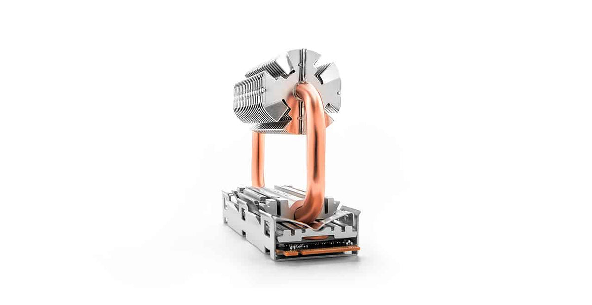SSD hűtő Cryorig Frostbit M.2 NVMe Heatpipe hűtőborda