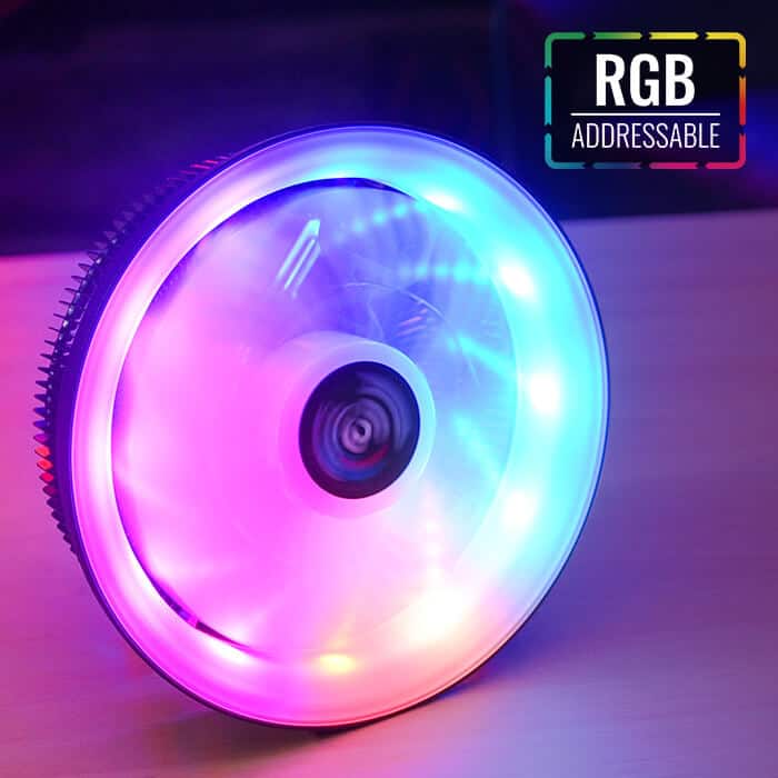 Processzor hűtő Aerocool Core Plus PWM 12cm RGB