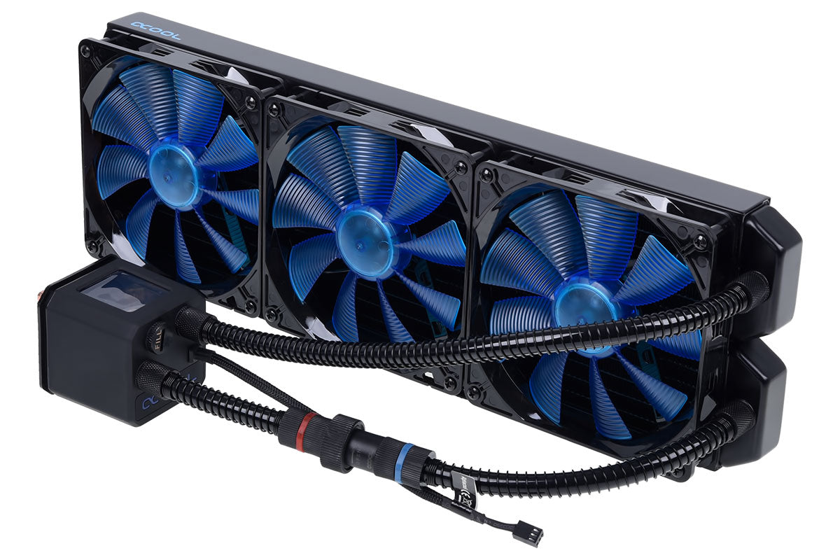 Processzor hűtő AIO Alphacool Eisbaer 420 42cm Fekete