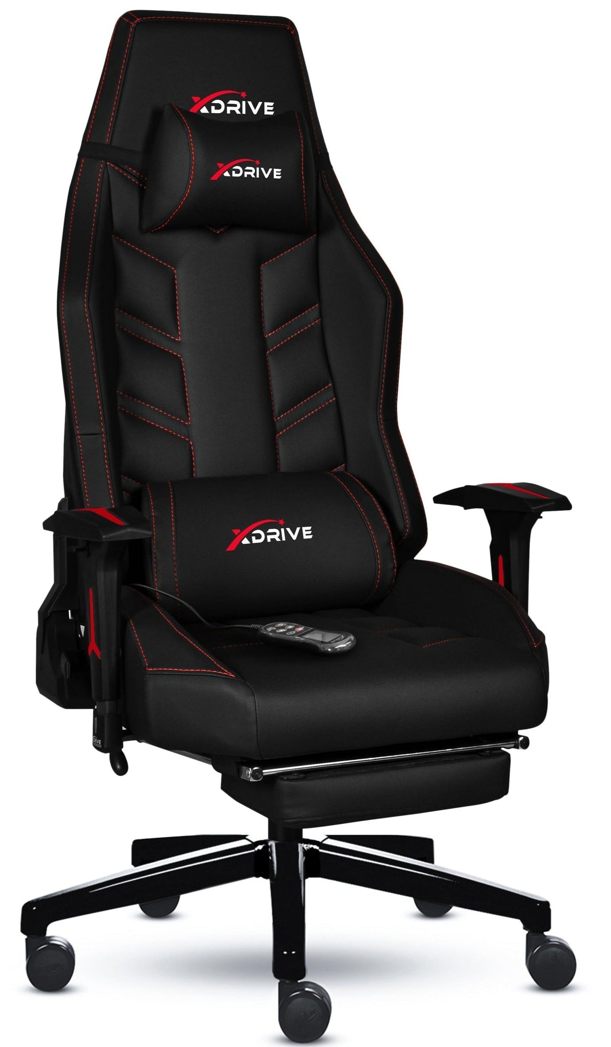 FIRTINA Massage gamer szék lábtartóval, beépített masszázs- és fűtés funkcióval, 3D kartámasz