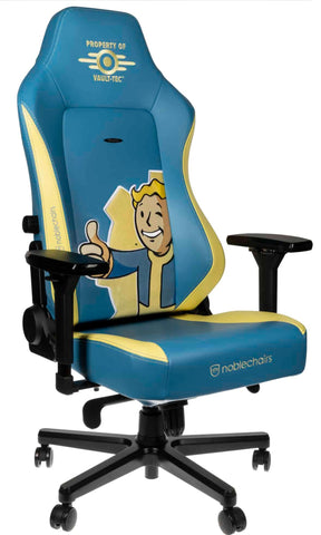 Noblechairs Hero Fallout Vault Tec Edition műbőr gamer szék, fekete