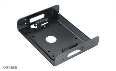 HDD/SSD beépítő keret Akasa 5.25 helyre - 3.5/2.5 HDD/SSD Fekete