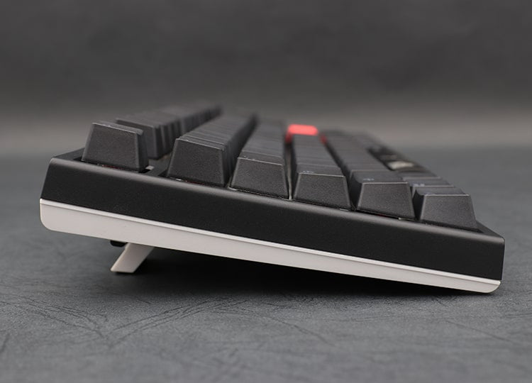 Billentyűzet Ducky ONE 2 RGB TKL MX Blue RGB LED Angol (US) Fekete