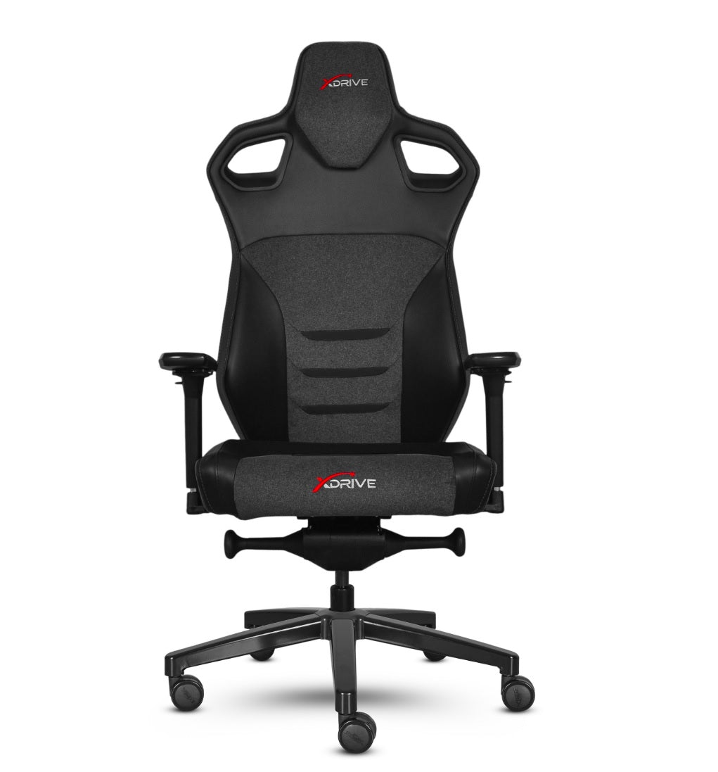 KARATAY Ergo gamer szék, állítható nyakpárnával, 4D kartámasszal