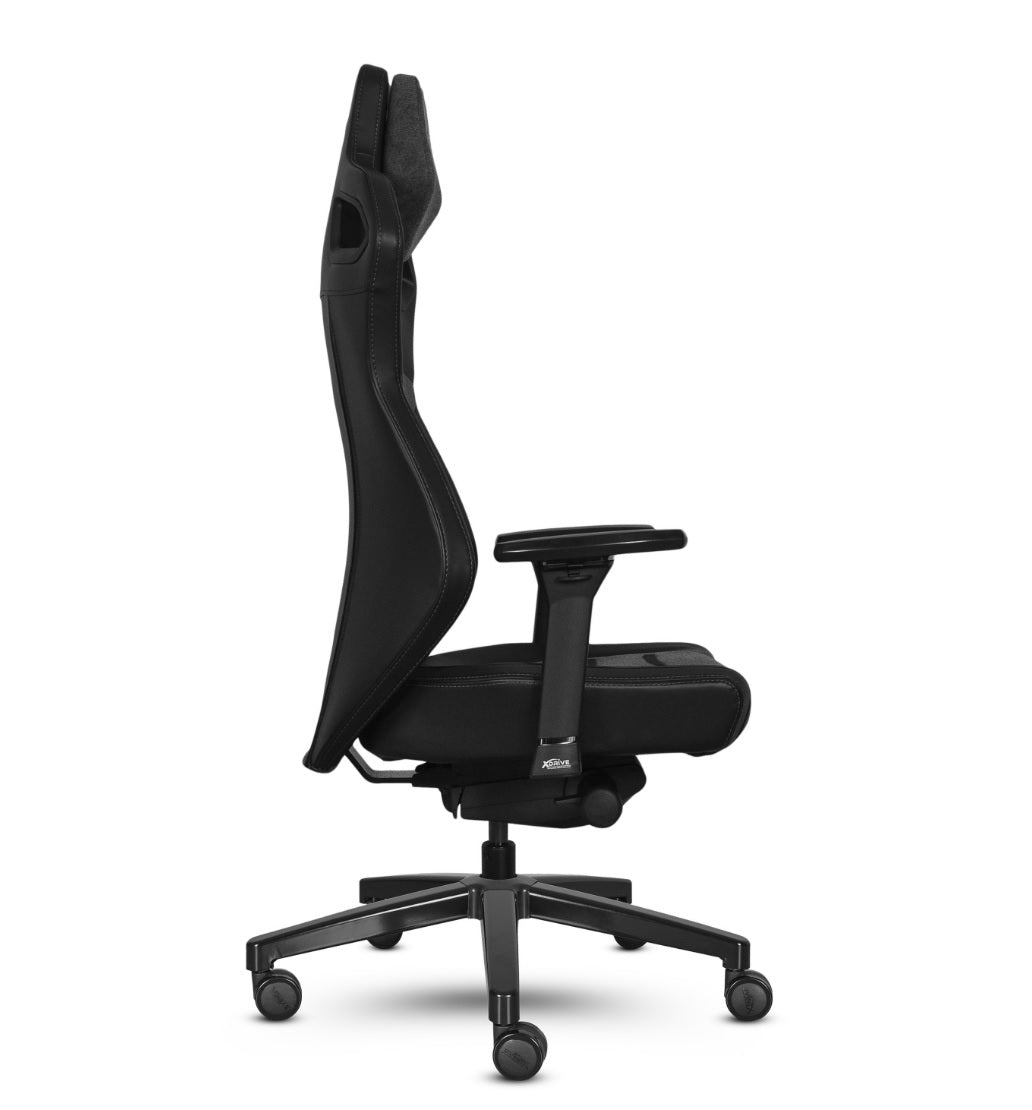 KARATAY Ergo gamer szék, állítható nyakpárnával, 4D kartámasszal