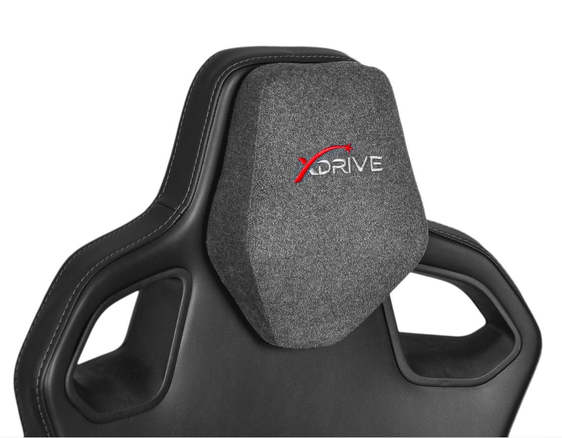 KARATAY Ergo gamer szék, állítható nyakpárnával, 4D kartámasszal