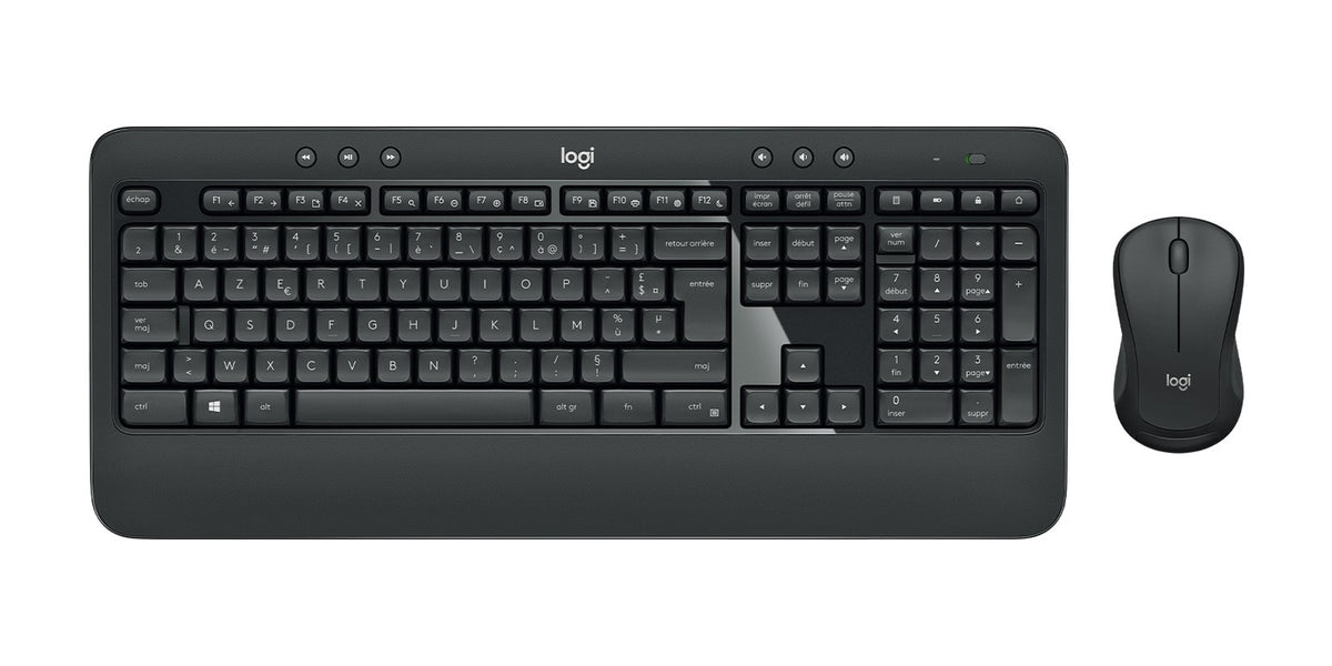 Billentyűzet + Egér Logitech MK540 Membrános Fekete Wireless Magyar