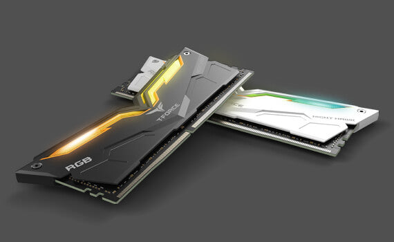 RAM DDR4 16GB (2x8) 3600MHz Team Group T-FORCE Night Hawk RGB