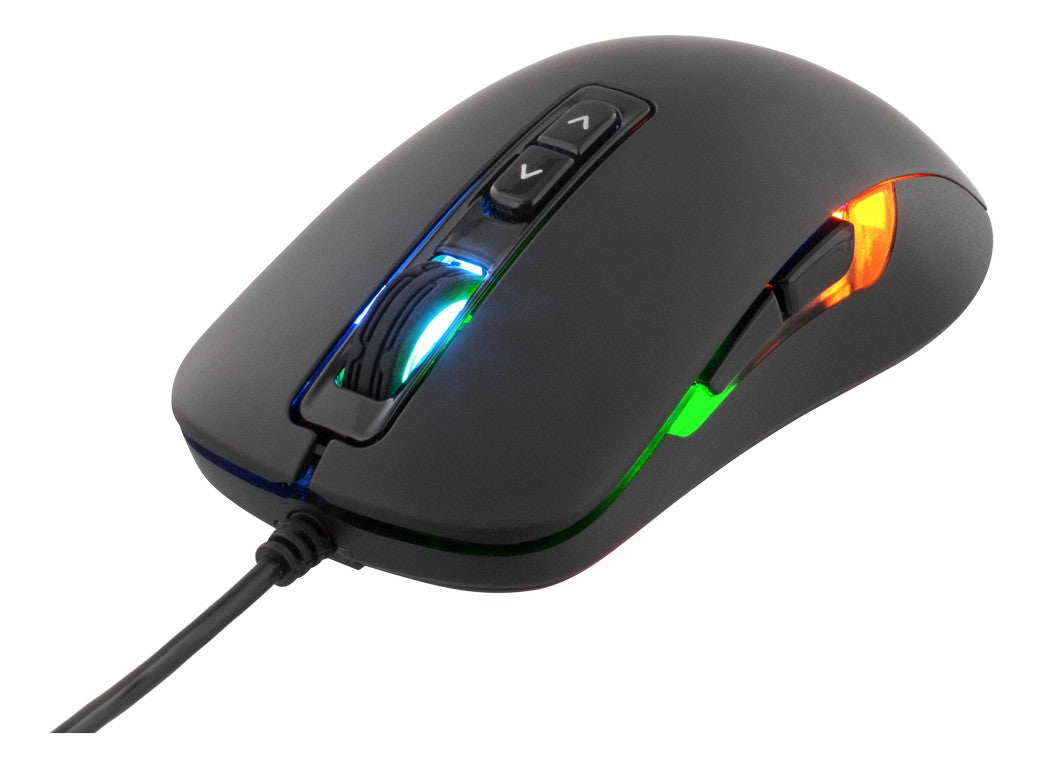 Egér DELTACO GAMING GAM-029 Optikai USB LED Fekete