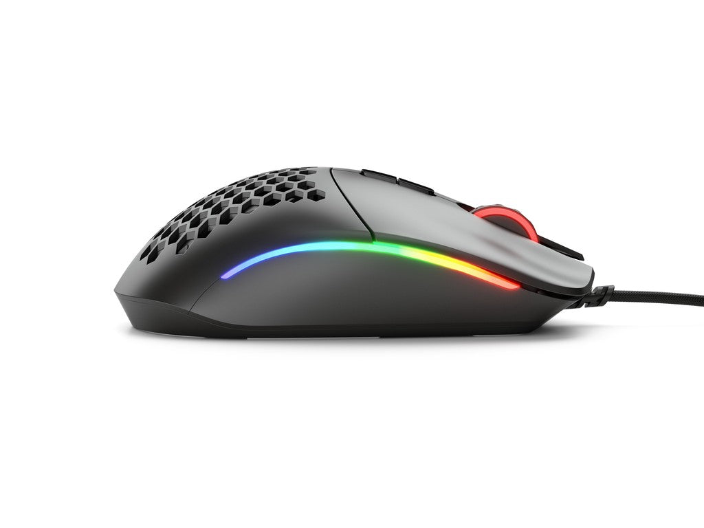 Egér Glorious Model I RGB Optikai USB Matt Fekete