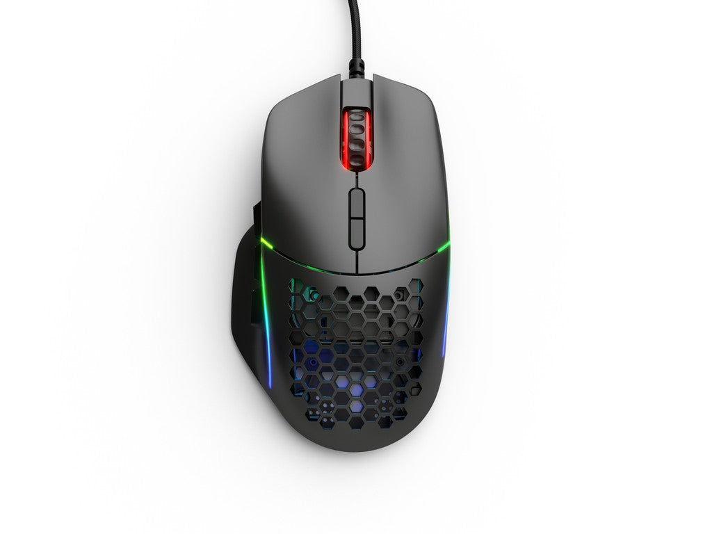Egér Glorious Model I RGB Optikai USB Matt Fekete