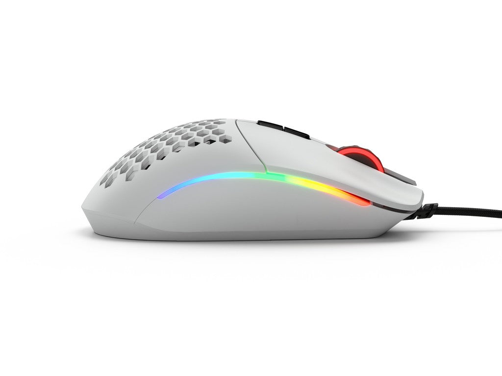 Egér Glorious Model I RGB Optikai USB Matt Fehér