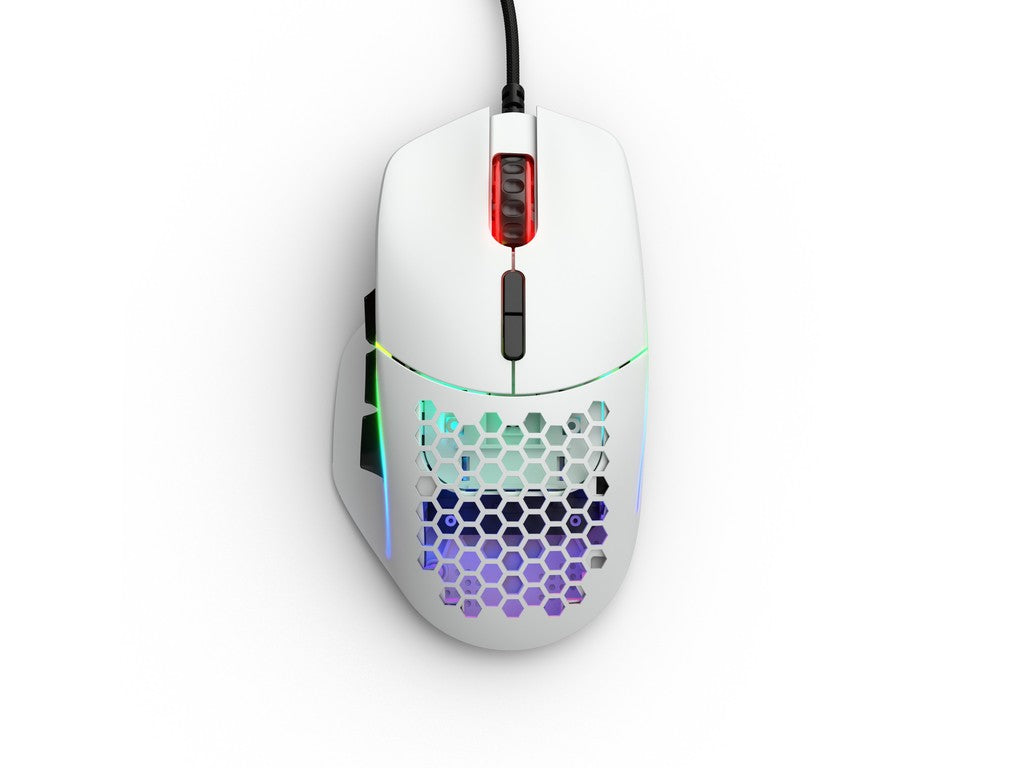 Egér Glorious Model I RGB Optikai USB Matt Fehér