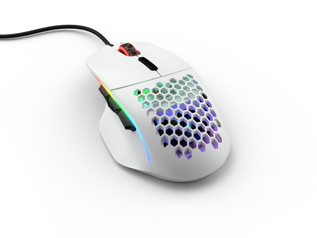Egér Glorious Model I RGB Optikai USB Matt Fehér