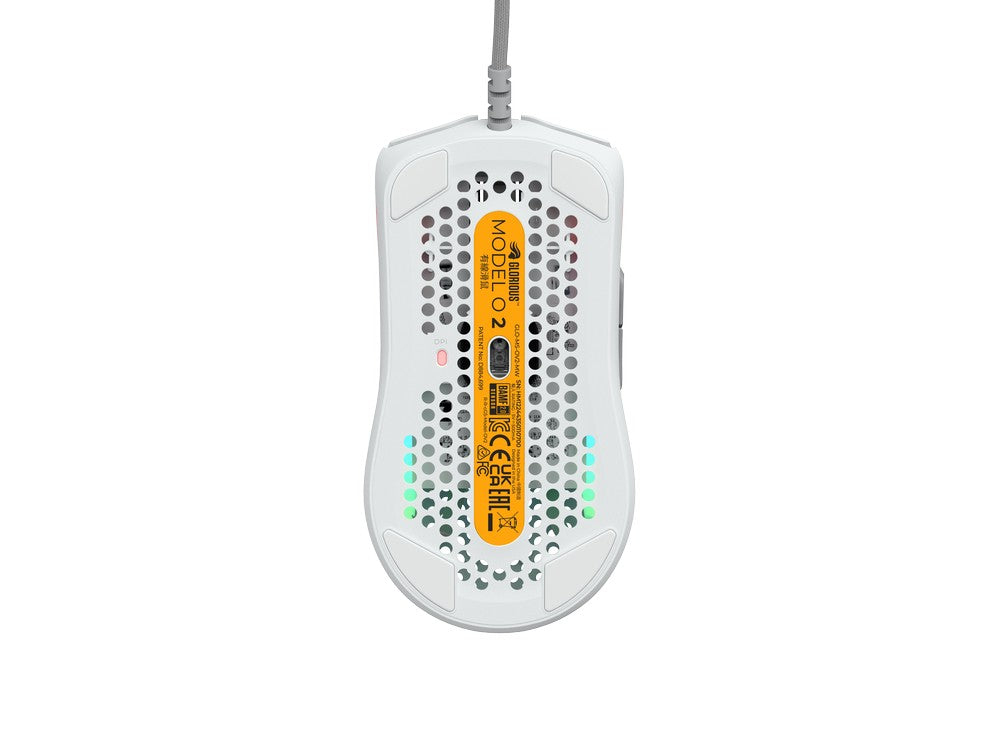 Egér Glorious Model O 2 RGB Optikai USB Fehér