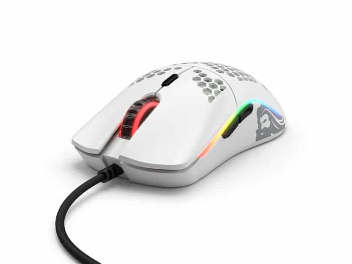 Egér Glorious Model O RGB Optikai USB Fehér