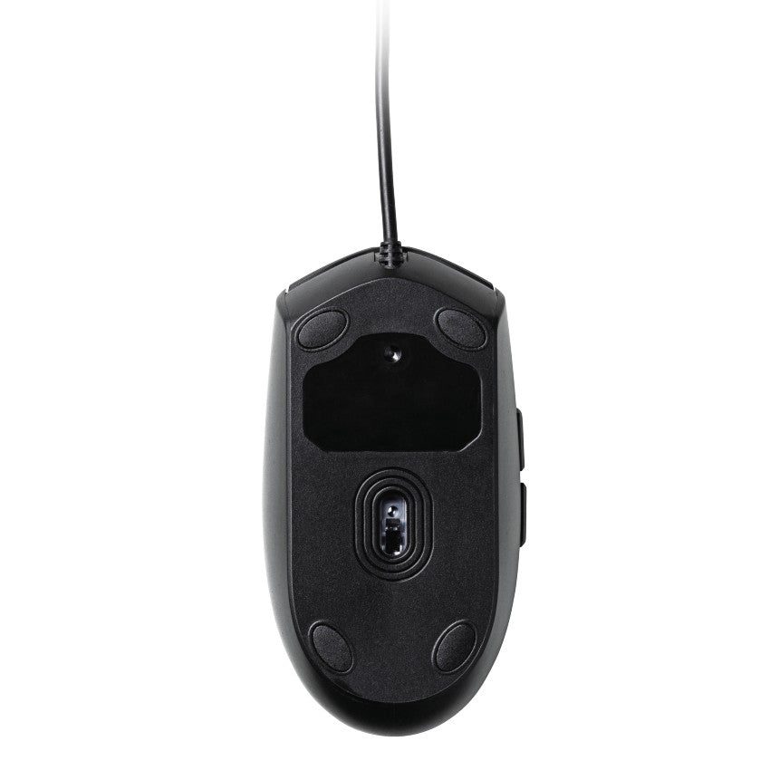 Egér L33T Gaming Hofud Optikai USB Fekete