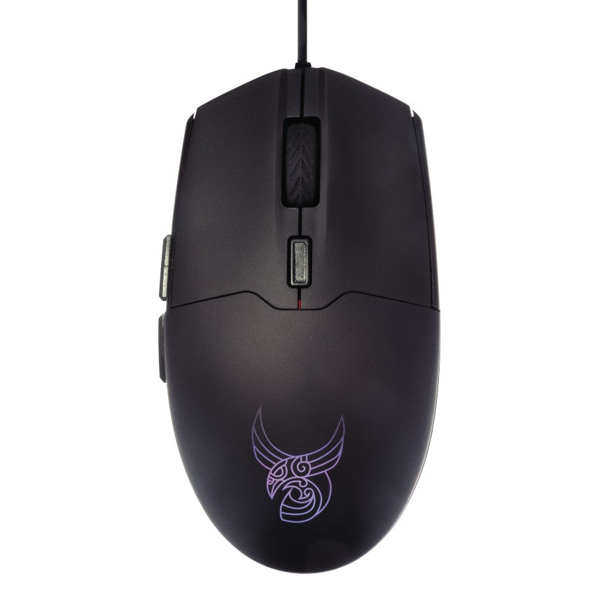 Egér L33T Gaming Hofud Optikai USB Fekete