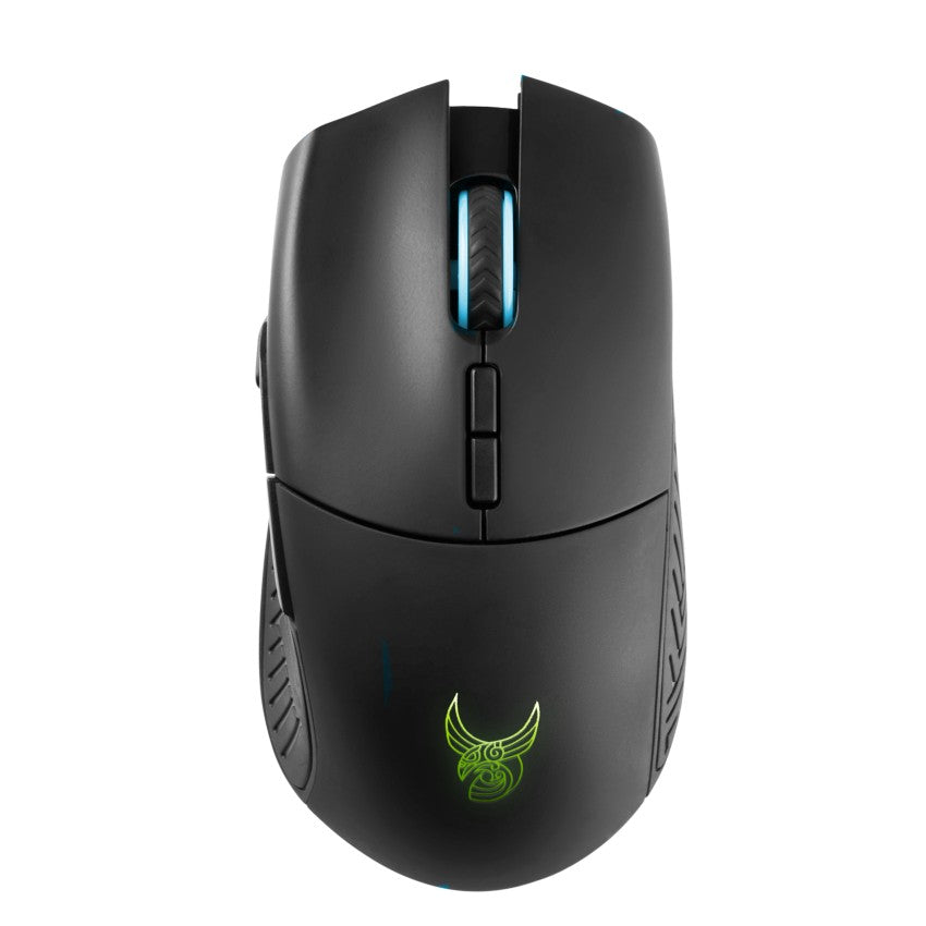 Egér L33T Gaming Draupnir RGB Optikai Wireless Fekete