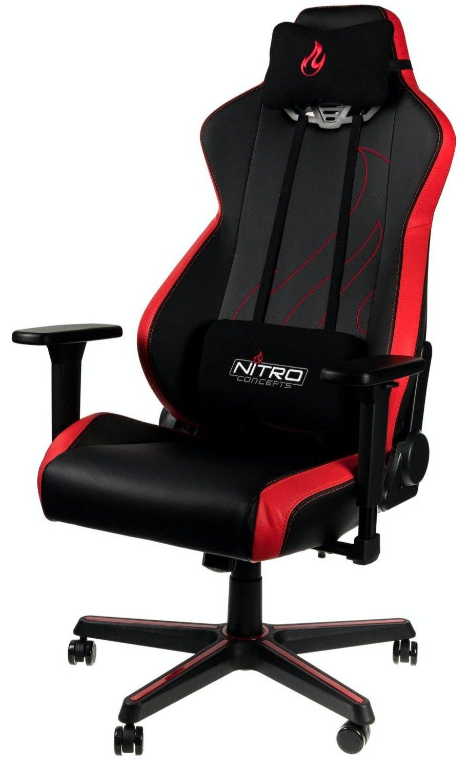 Nitro Concepts S300 EX szövet gamer szék, piros