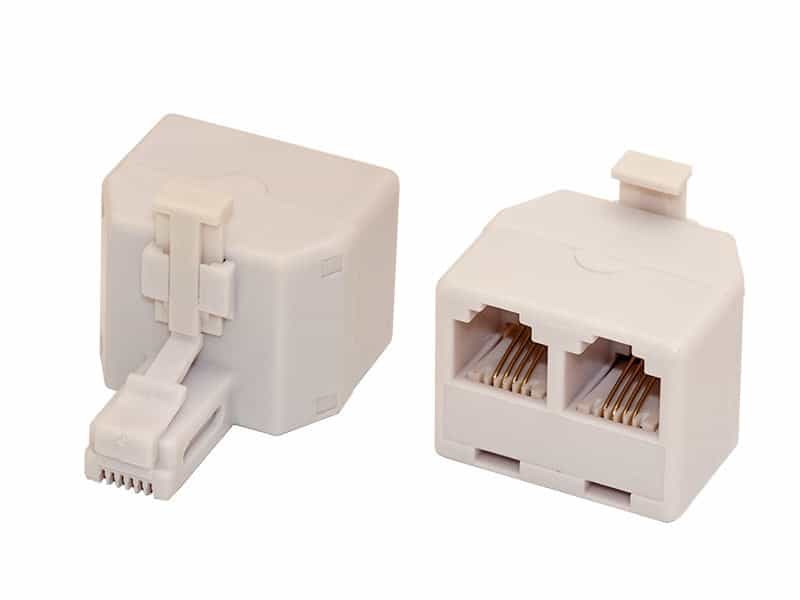 RJ11 telefon Y ELOSZTÓ 4/ 4tel+4tel