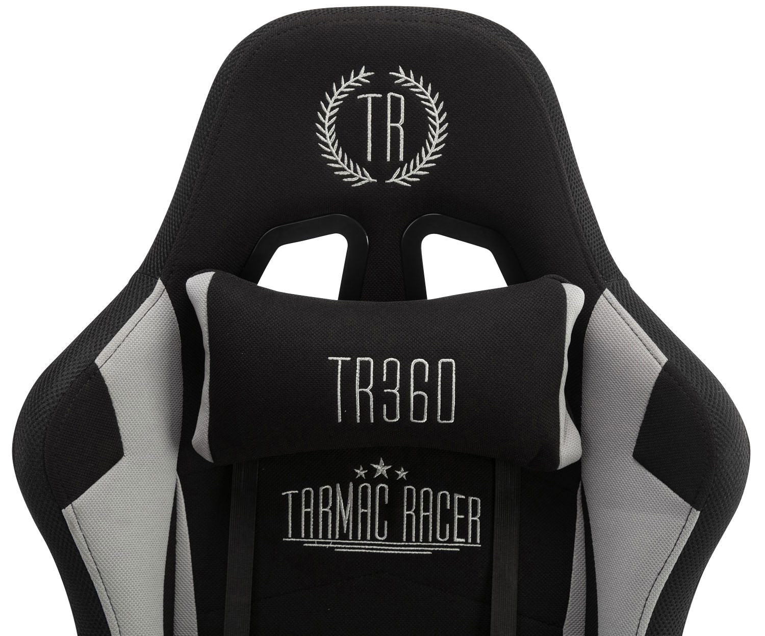 Turbo LED szövet gamer szék lábtartóval