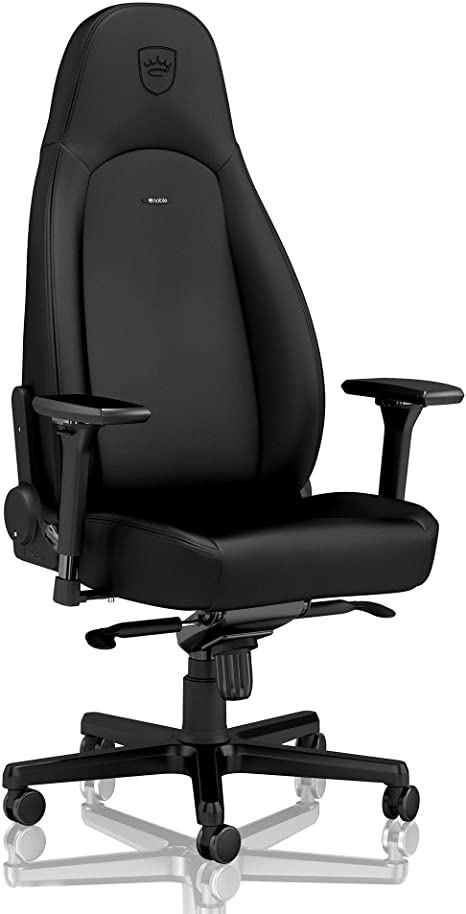 Noblechairs Icon Black Edition hybrid műbőr gamer szék