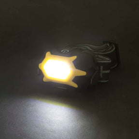 Fejlámpa Phenom COB LED 3x AAA 120 lumen állítható, mosható fejpánt
