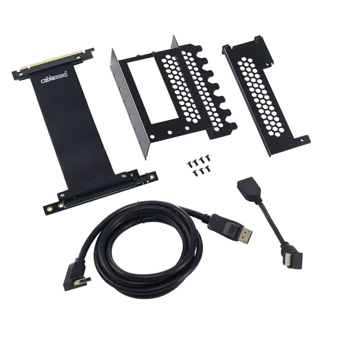 Számítógépház kiegészítő CableMod Vertical VGA adapter + Riser