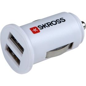 Adapter SKROSS USB töltő Autós 2x USB