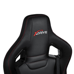 AKDENIZ E-sport ergonomikus gamer szék lábtartóval, műbőr, 3D kartámasz