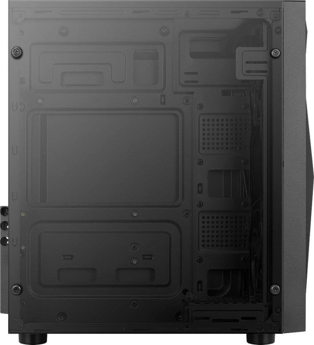 Számítógépház Aerocool Glider Cosmo RGB ATX Fekete Edzett üveg