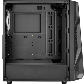 Számítógépház Aerocool AirHawk Duo RGB ATX Fekete Edzett üveg