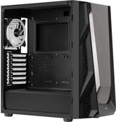 Számítógépház Aerocool NightHawk Duo RGB ATX Fekete Edzett üveg