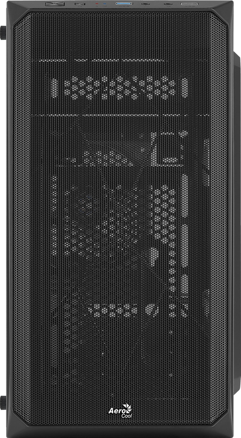 Számítógépház Aerocool CS-107 Mesh mATX Fekete Acryl üveg